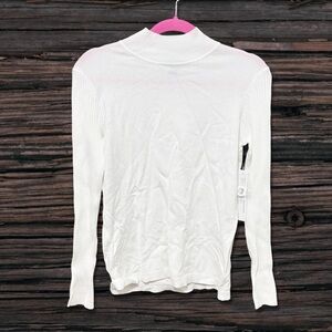 Tribal Mock Neck Sweater NWT